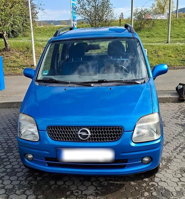 Usata Opel Agila 2001 Blu Monovolume
