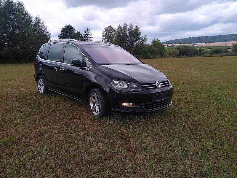 Schwarz Gebraucht 2011 VW Sharan Van / Kleinbus | 7.900 € - Bild 1/4