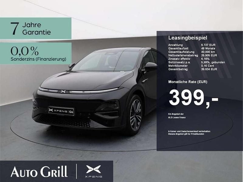 Schwarz midnight black Neu 2025 XPENG G6 AWD Performance SUV | 47.668 € (Guter Preis) - Bild 1/4