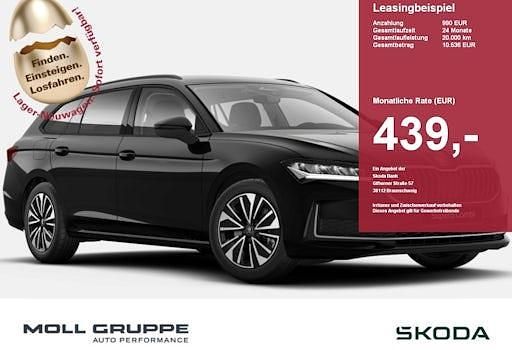 Neu Skoda Superb Selection 150 PS (110 kW) 2025 Schwarz Kombi