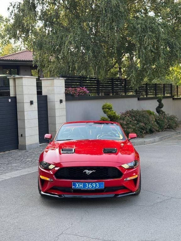 Rot Gebraucht 2019 Ford Mustang Cabrio | 22.300 € (Superpreis) - Bild 1/4