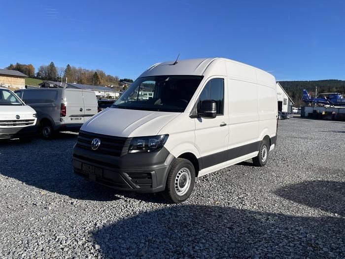 Neu VW Crafter 140 PS (102 kW) 2025 Weiß, candyweiß (b4) Van