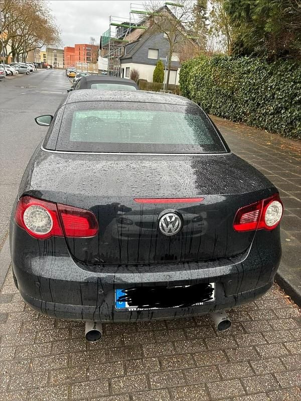 Gebraucht VW Eos 120 PS (88 kW) 2009 Schwarz Cabrio