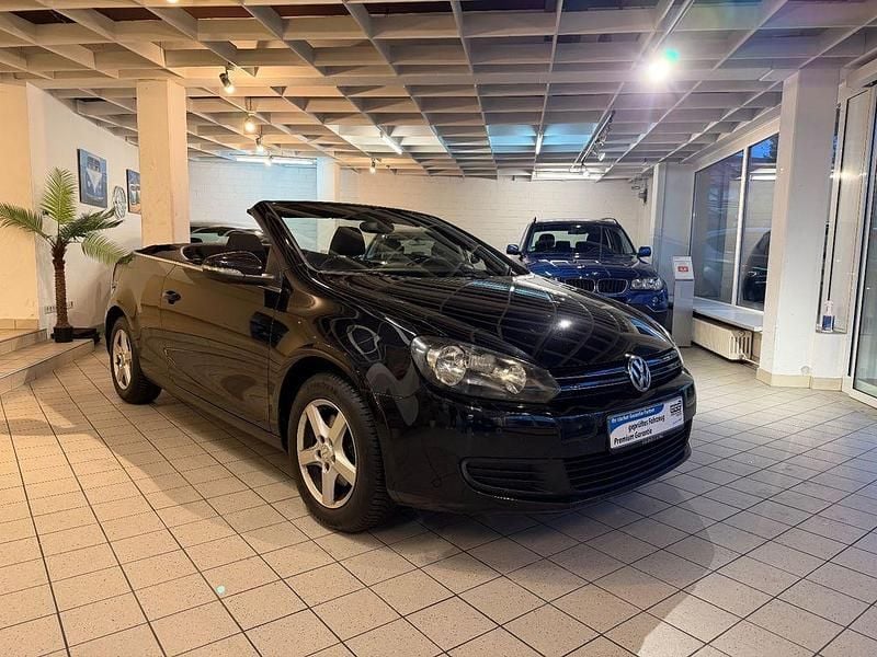 Gebraucht VW Golf Cabriolet 105 PS (77 kW) 2012 Schwarz Cabrio