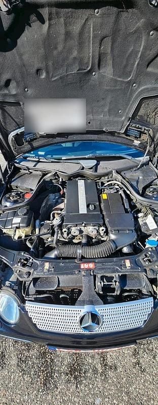 Gebraucht Mercedes C160 122 PS (89 kW) 2005 Schwarz Coupé