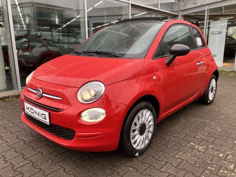 Rot Gebraucht 2023 Fiat 500C Cabrio | 14.995 € (Fairer Preis) - Bild 1/4
