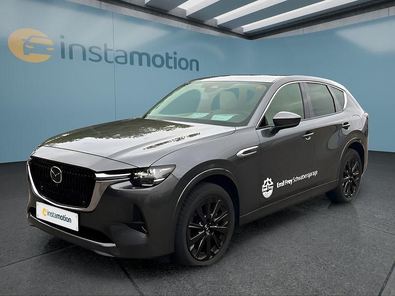 Grau Gebraucht 2025 Mazda CX-60 SUV | 53.299 € (Etwas zu teuer) - Bild 1/4