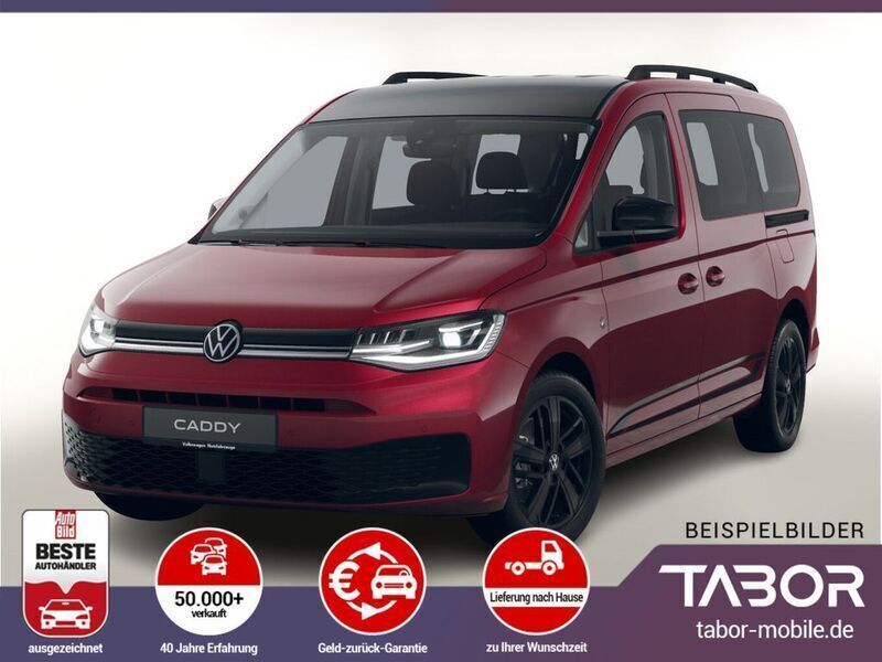 Rot Neu 2025 VW Caddy Maxi Edition Van / Kleinbus | 34.288 € (Guter Preis) - Bild 1/3