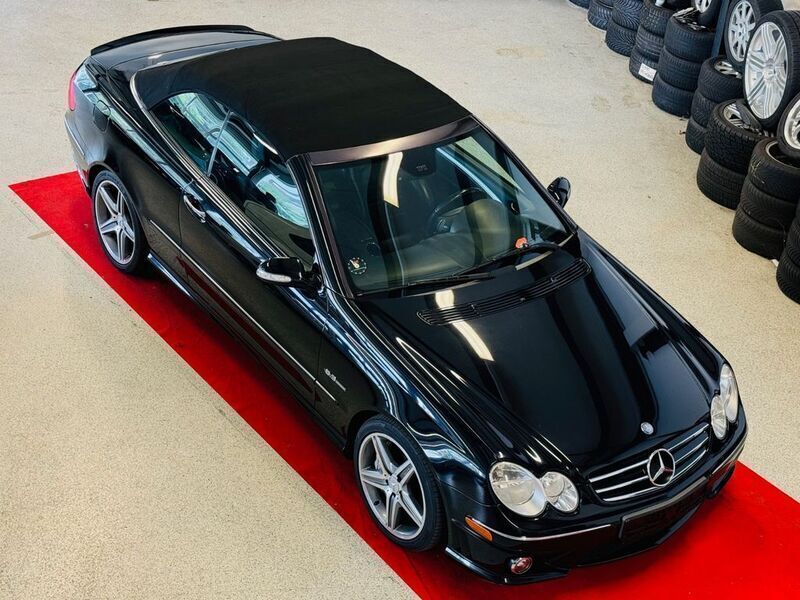 Schwarz Gebraucht 2007 Mercedes CLK63 AMG AMG Cabrio | 30.950 € - Bild 1/4
