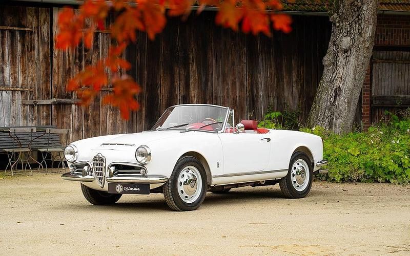 Weiß Gebraucht 1964 Alfa Romeo Giulia Spider Cabrio | 75.900 € - Bild 1/4