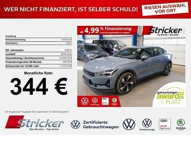 Gebraucht 2023 Polestar 2 Long Range Single Motor Kleinwagen | 28.950 € - Bild 1/3