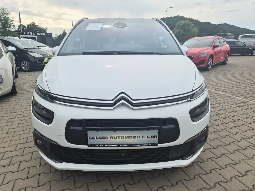 Gebraucht Citroën Grand C4 Picasso Shine 131 PS (96 kW) 2018 Weiß Van / Kleinbus