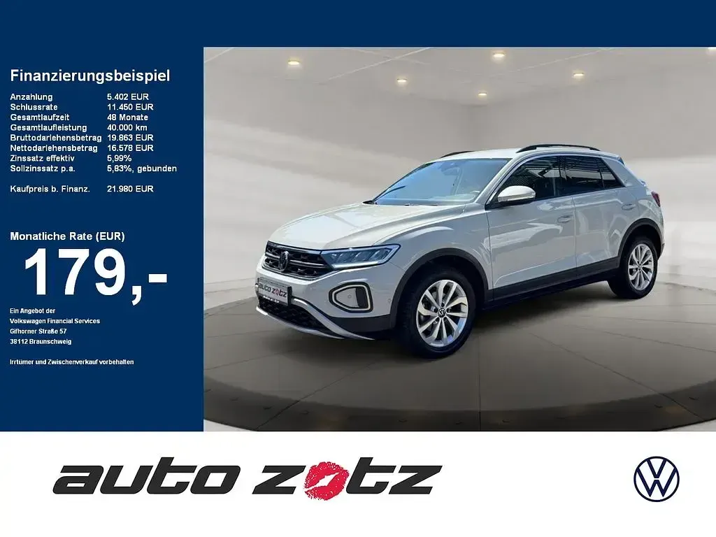 Gebraucht VW T-Roc Life 150 PS (110 kW) 2022 SUV