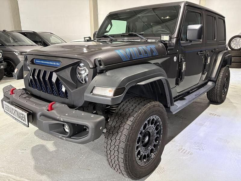 Grau Gebraucht 2019 Jeep Wrangler Unlimited Sport SUV | 42.900 € (Superpreis) - Bild 1/4
