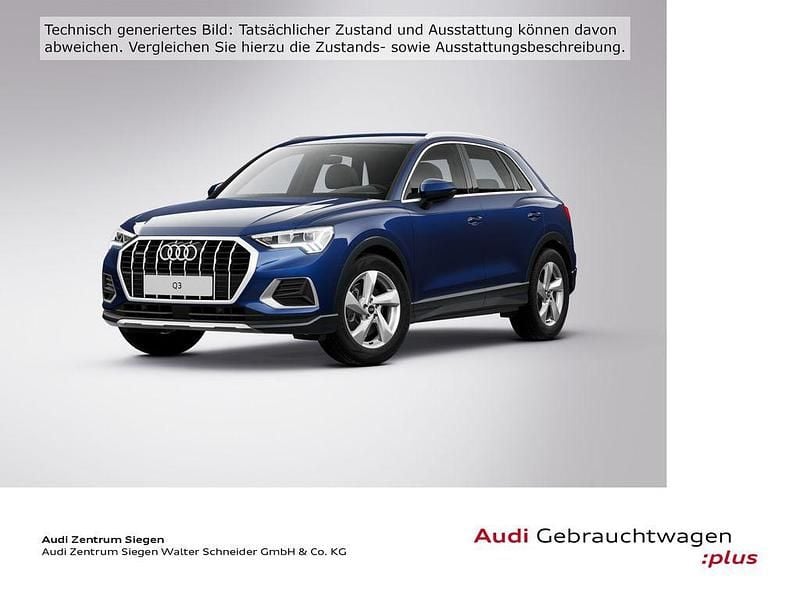 Blau Gebraucht 2022 Audi Q3 Advanced SUV | 33.610 € (Fairer Preis) - Bild 1/4