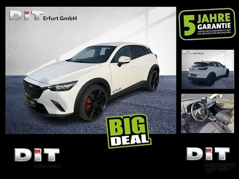 Gebraucht Mazda CX-3 Prime-Line 120 PS (88 kW) 2018 Arctic white SUV