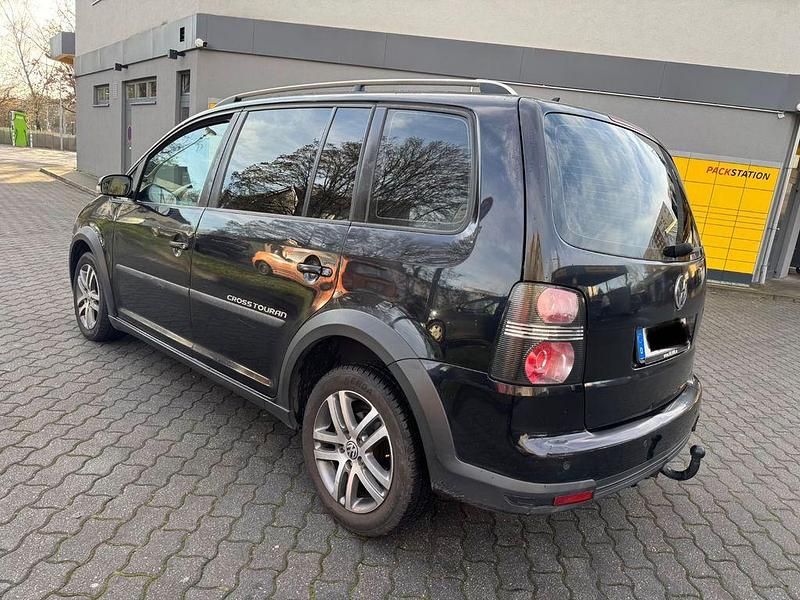 Gebraucht VW Touran Cross 140 PS (102 kW) 2007 Schwarz Van / Kleinbus