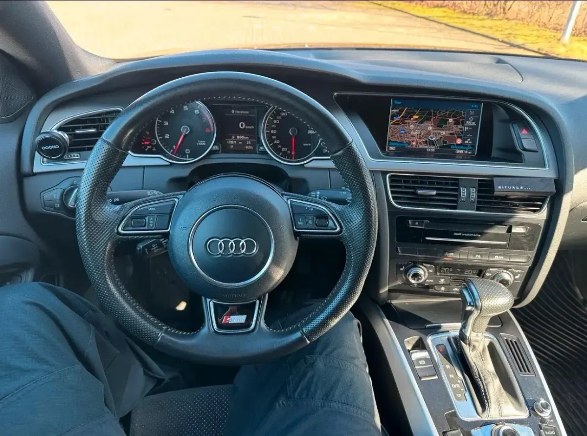 Gebraucht Audi A5 S-Line 211 PS (155 kW) 2014 Schwarz Coupé