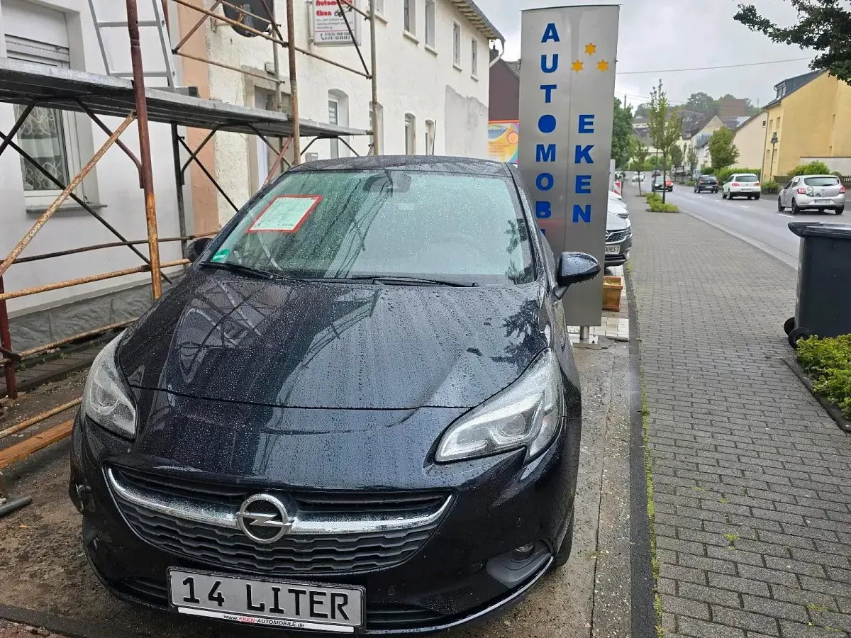 Gebraucht Opel Corsa 101 PS (74 kW) 2019 Blau Kleinwagen