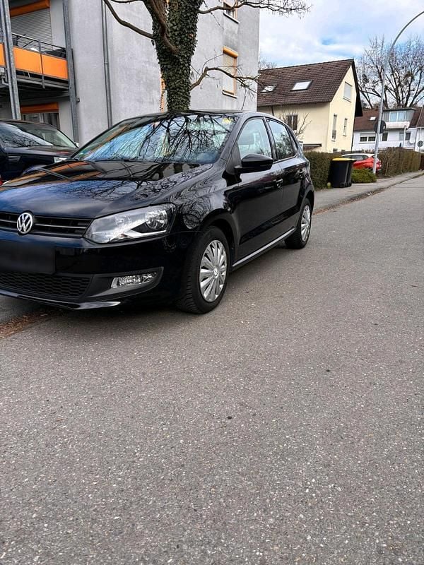 Gebraucht VW Polo 69 PS (50 kW) 2010 Schwarz Kleinwagen