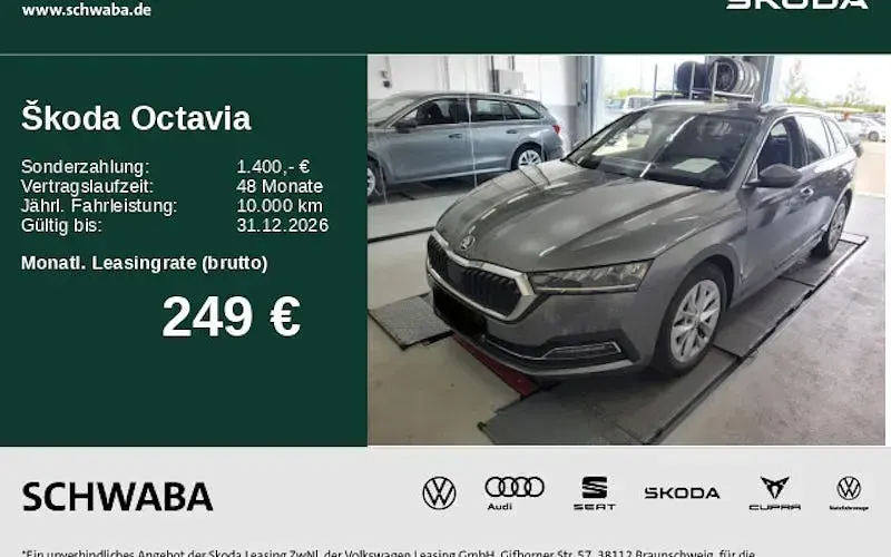 Gebraucht Skoda Octavia Style 150 PS (110 kW) 2023 Grau Kombi