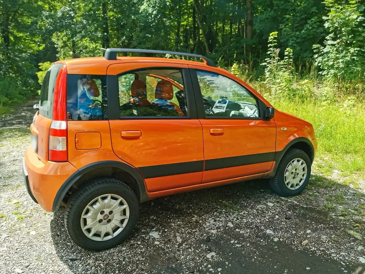 Gebraucht Fiat Panda 75 PS (55 kW) 2009 Orange Kleinwagen