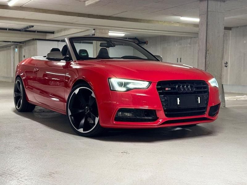 Rot Gebraucht 2011 Audi S5 Cabriolet Comfort Cabrio | 19.970 € (Guter Preis) - Bild 1/4