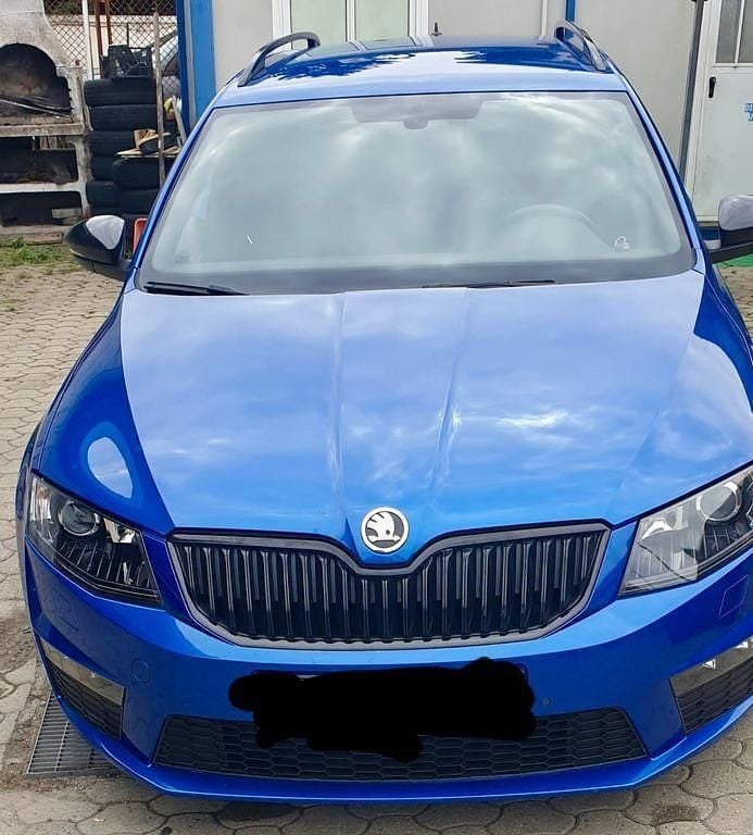 Blau Gebraucht 2014 Skoda Octavia vRS Kombi | 13.900 € (Guter Preis) - Bild 1/4