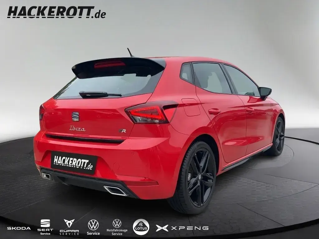 Gebraucht Seat Ibiza Black Edition 150 PS (110 kW) 2024 Rot Kleinwagen