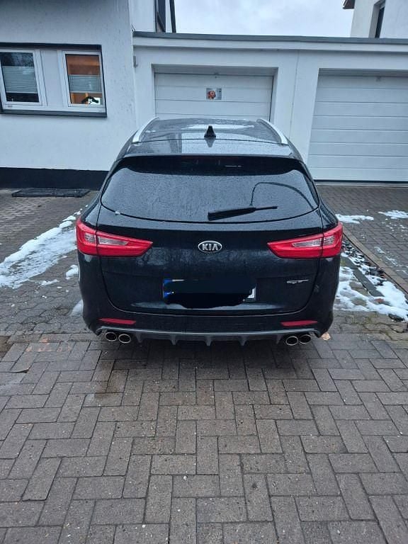 Gebraucht Kia Optima GT 245 PS (180 kW) 2018 Schwarz Kombi