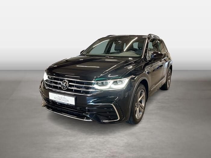 Schwarz Gebraucht 2022 VW Tiguan R-line SUV | 37.670 € (Fairer Preis) - Bild 1/4