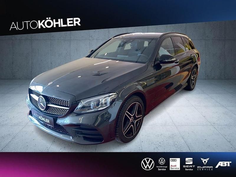 Grau Gebraucht 2020 Mercedes C400 AMG line Limousine | 32.890 € (Fairer Preis) - Bild 1/4