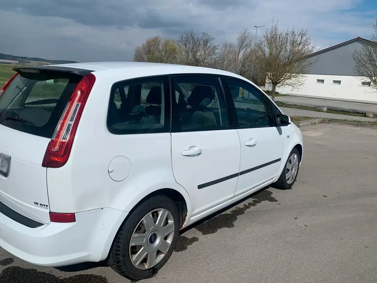 Gebraucht Ford C-MAX 104 PS (76 kW) 2007 Weiß Van / Kleinbus