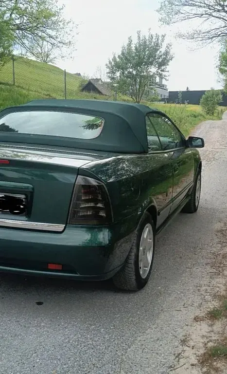 Gebraucht Opel Astra Cabriolet 125 PS (91 kW) 2003 Grün Cabrio