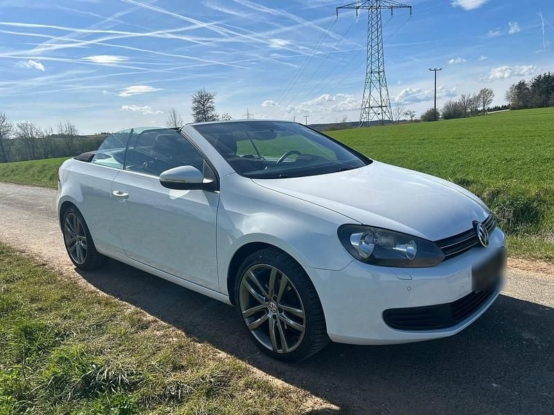 Usata VW Golf Cabriolet 2012 Bianco Cabrio