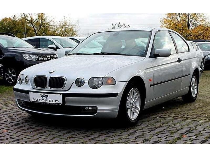 Silber (metallic) Gebraucht 2002 BMW 316 Coupé | 1.950 € (Superpreis) - Bild 1/4