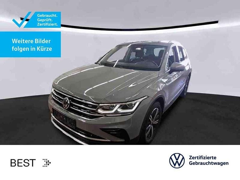 Mondsteingrau Gebraucht 2021 VW Tiguan Elegance SUV | 31.999 € (Guter Preis) - Bild 1/4