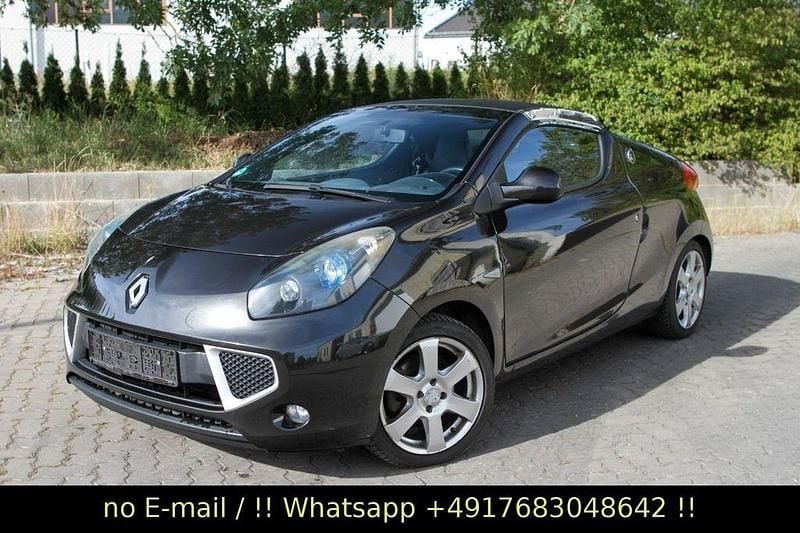 Gebraucht Renault Wind Dynamique 101 PS (74 kW) 2011 Schwarz Cabrio
