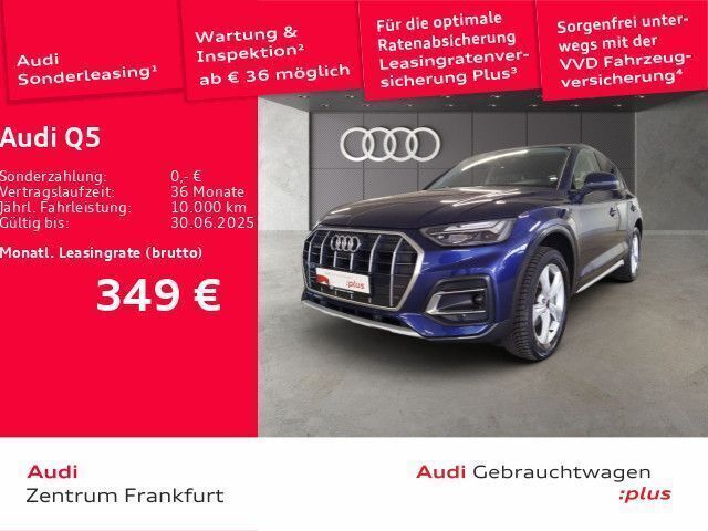 Navarrablau metallic Gebraucht 2024 Audi Q5 Ambiente SUV | 51.848 € (Teuer) - Bild 1/2