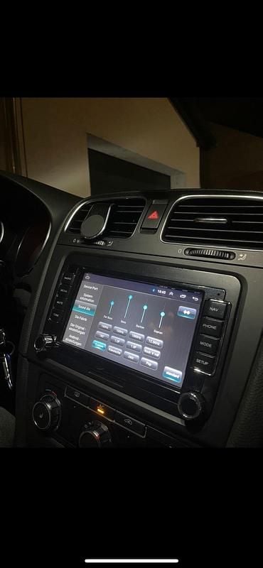 Gebraucht VW Golf VI R 2009 Silber Kleinwagen