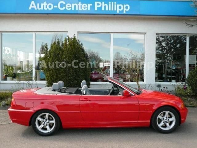 Gebraucht BMW 323 Cabriolet Sport Line 170 PS (125 kW) 2000 Rot Cabrio