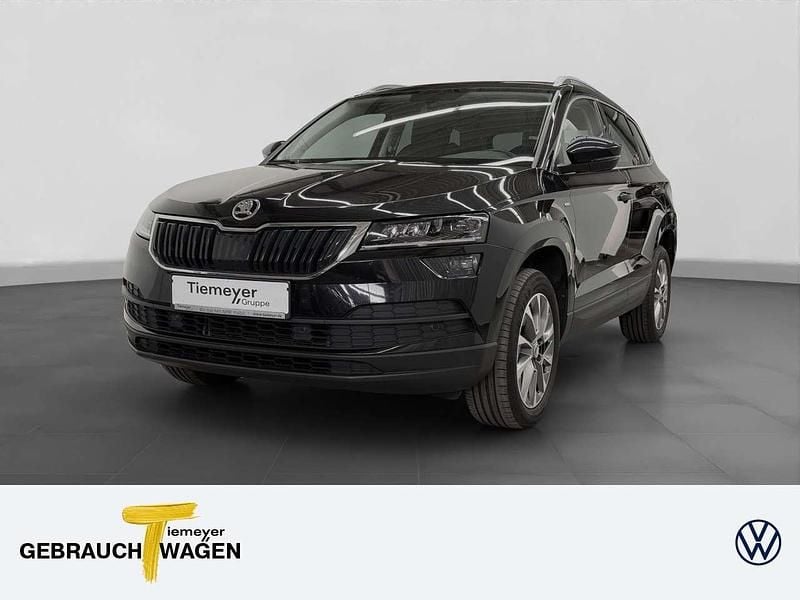Schwarz Gebraucht 2023 Skoda Karoq Ambition SUV | 24.240 € (Superpreis) - Bild 1/4