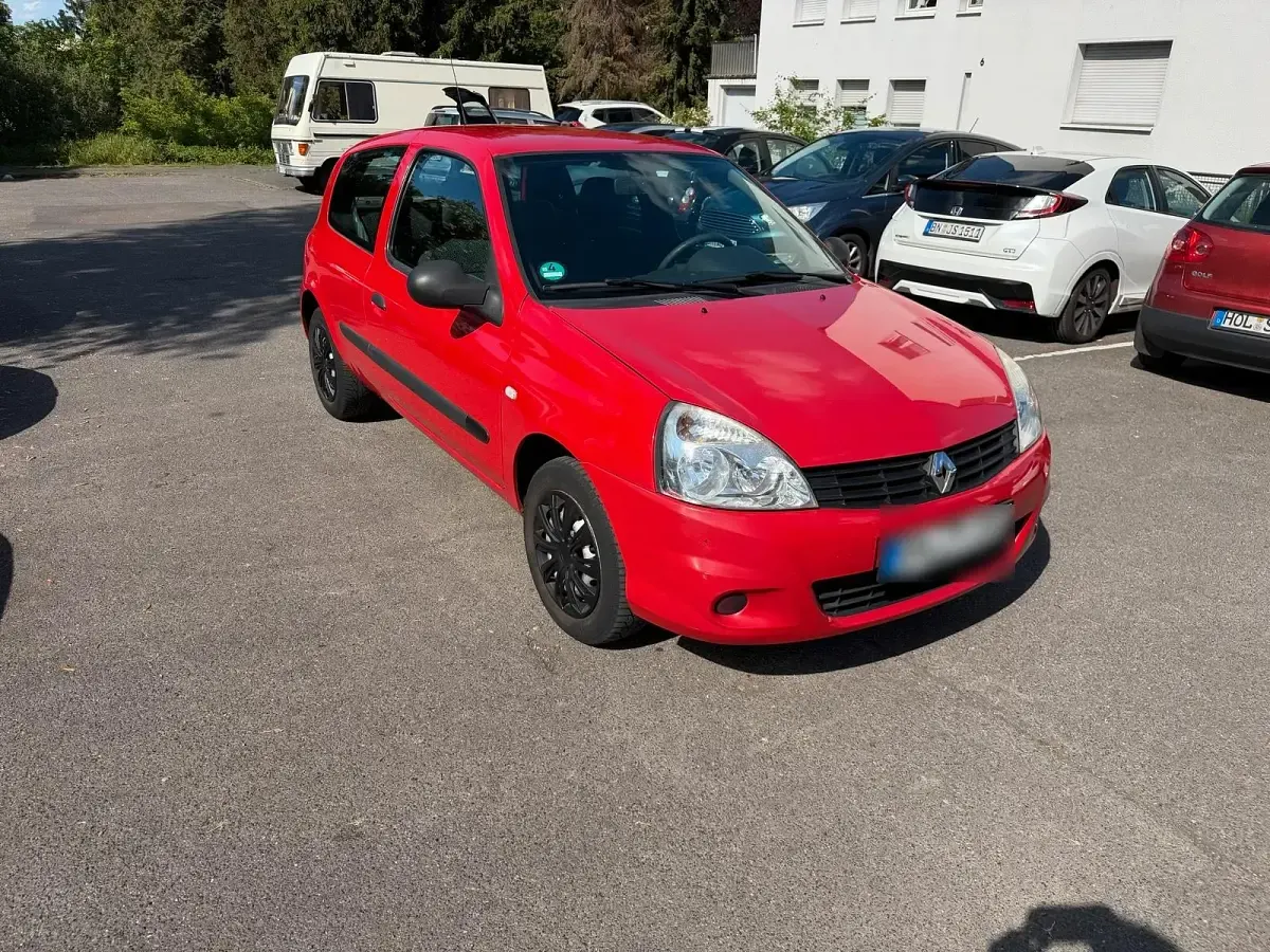 Gebraucht Renault Clio Campus 58 PS (42 kW) 2009 Rot Kleinwagen