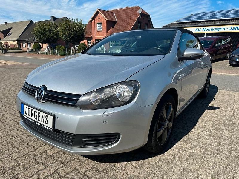 Gebraucht VW Golf Cabriolet 105 PS (77 kW) 2012 Silber Cabrio