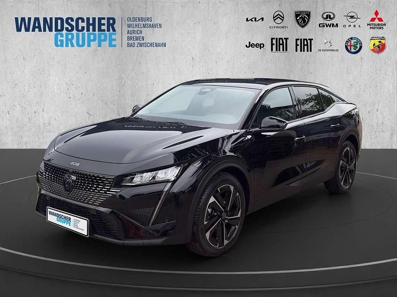 Schwarzschwarz Neu 2025 Peugeot 408 Allure Limousine | 35.890 € (Superpreis) - Bild 1/2