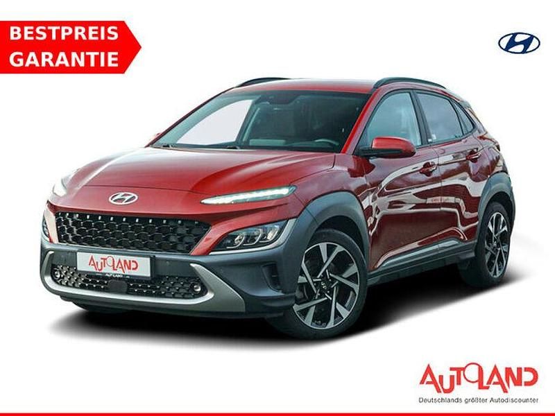 Gebraucht Hyundai Kona Prime 199 PS (146 kW) 2021 Rot SUV