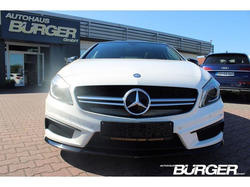 Gebraucht Mercedes A45 AMG AMG 360 PS (264 kW) 2014 Calcitweiss  unilack Limousine