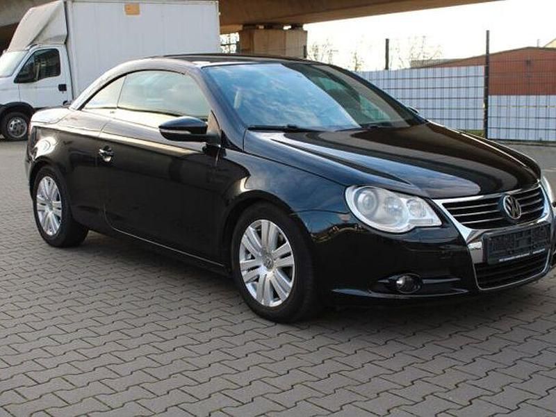 Gebraucht VW Eos Edition 122 PS (89 kW) 2009 Schwarz Cabrio