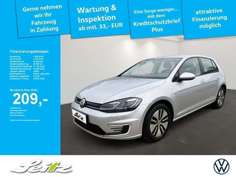 Grau Gebraucht 2020 VW e-Golf Comfortline Kleinwagen | 16.970 € (Fairer Preis) - Bild 1/3