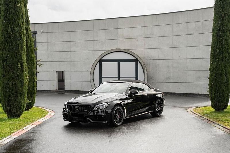 Schwarz Gebraucht 2023 Mercedes C63S AMG AMG Cabrio | 94.990 € - Bild 1/4